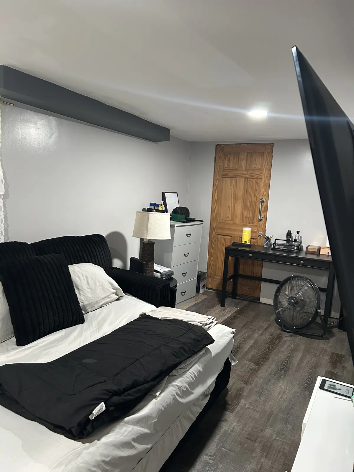 After: bedroom deep clean